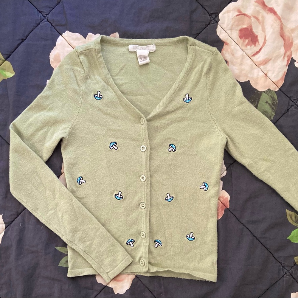 Kids Mushroom Cardigan XS